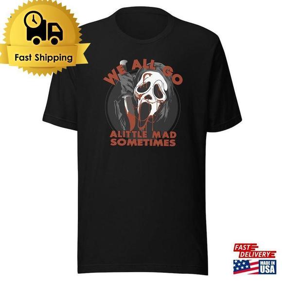Tops - Horror Film Scream T-Shirt Unisex T-shirt